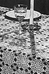 Frost Flowers Tablecloth