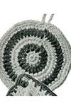 Striped Circle Potholder