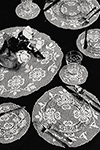 Rosy Posy Luncheon Set