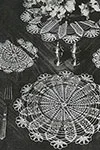 Flower Spoke Luncheon Set