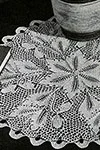 Frosted Ferns Doily