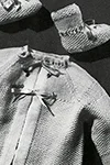 Baby Sacque, Cap, Mittens, and Bootees Set