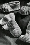 Cap, Bootees, and Mittens Set