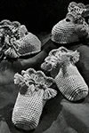 Cap, Bootees, and Mittens Set