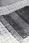 Bathroom Rug with Fringe