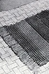 Bathroom Rug with Fringe