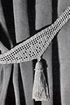 Filet Tie Back with Tassel
