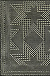 Star and Hour Glass Bedspread