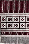 Table Runner with Crossed Squares