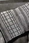 Modern Filet Crocheted Pillow Top