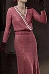 Two Piece Surplice Dress Pattern