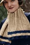 Knitted Sport Scarf Pattern