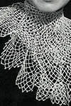 Lace Frill Jabot