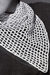 Triangular Chain Mesh Scarf
