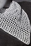 Triangular Chain Mesh Scarf