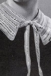 Striped Collar with Ties