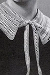 Striped Collar with Ties