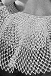 Jabot in Knot Stitch