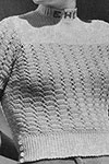 Monogram Pullover