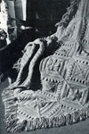 Sculptured Block Afghan