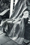 Knitted Patio Stripe Afghan