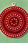 Red and White Potholder