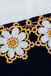Yellow and White Flower Pillow Cases