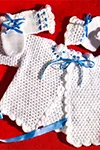 Crocheted Beauty Set Pattern #3002
