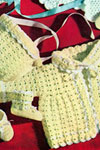 Crocheted Shell Stitch Set Pattern #3003