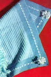 Crocheted Afghan Stitch Cover Pattern #3113