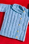 Crocheted Jacket and Mittens Pattern #3120