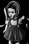 Knitted Suspender Skirt, Sweater and Jibber
