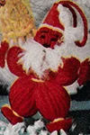 Santa Ornament