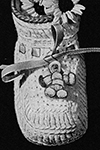Crocheted Booties with Doll Trim