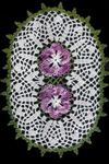 Double Pansy Doily