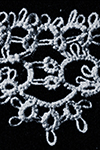 Tatted Wedding Cake Lace Edging Pattern #1838