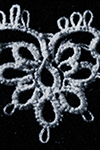 Tatted Wedding Cake Lace Edging Pattern #1839