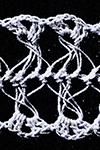 Hairpin Lace Edging Pattern #1853