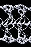 Hairpin Lace Edging Pattern #1853