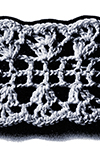 Filet Crochet Medallion Pattern #1855