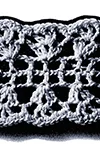 Filet Crochet Medallion Pattern #1855
