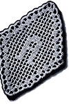 Filet Crochet Medallion Pattern #1856