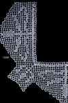 Filet Crochet Edging Pattern #1891