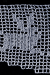 Filet Crochet Edging Pattern #1893