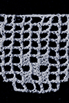 Filet Crochet Edging Pattern #1897