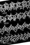 Tatted Wedding Cake Lace Edgings