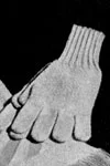 Man's Knitted Glove
