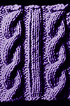 Cable Stitch Square