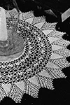 Doily with Linen Center