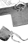 Peter Pan Crocheted Cotton Set